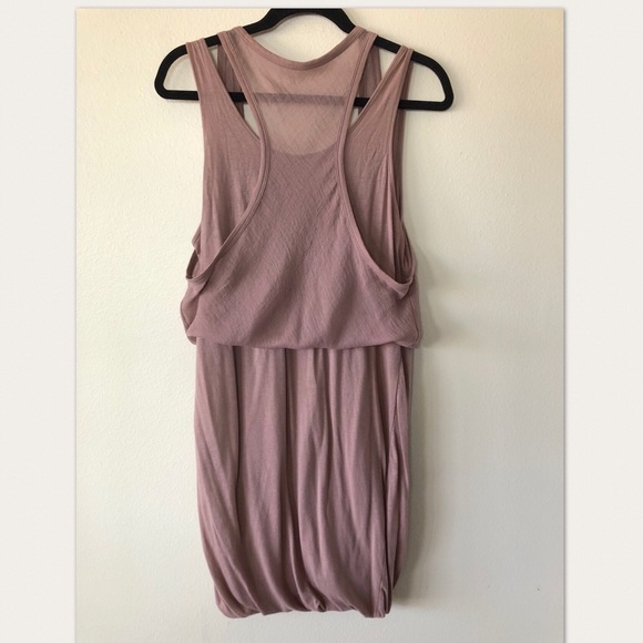 BCBGeneration Mauve Rose Summer Dress Size Large - Picture 3 of 5